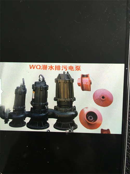陝西(xī)wq潛水(shuǐ)排污(wū)電泵